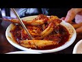 Korean Food Tour -  SHORT RIBS BBQ and Juicy FRIED CHICKEN on 14-Hour Incheon Airport Layover!
