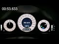 Mercedes E420 CDI acceleration 0-250km/h
