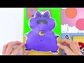 MAKING ZOOCHOSIS & ZOOKEEPER Game Book Collection by Paper Stories (Hippopoptamuses Squishy) DIY 동물원