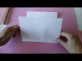 💌How to make an easy envelope with an A4 sheet?💌💌💌💌