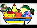 How to Draw Fruits for Kids and Toddlers