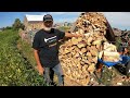 2 EASY WAYS TO STACK FIREWOOD!