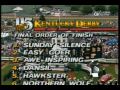1989 Kentucky Derby - Sunday Silence -vs- Easy Goer
