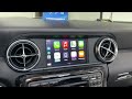 Mercedes SLK 2011 met NTG 4 5 ge update met Apple Carplay en Auto Android module