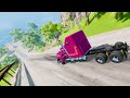 Truck Jump - Crash Lost Control #005 BeamNG.drive