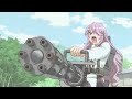 anime girl mashin gun
