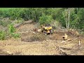 Extraordinary Road Construction With CAT D6R XL Bulldozer in Action!