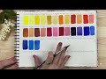 MY LAST SWATCH: 24 WHITE NIGHTS WATERCOLORS