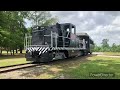 Filming the Georgia State Railroad Museum Tour Train