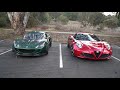 Lotus Elise vs Alfa Romeo 4C - Head to Head Review!