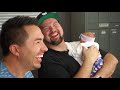 Men Try Taking Care of a Newborn Baby