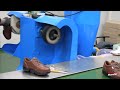 Comfy Leather Shoes Manufacturing Process. Korean Shoes Factory