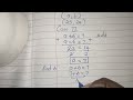 math olympiad || how to solve for a and b in this equation
