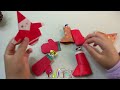 How to fold an Origami Santa Claus🎅折り紙サンタクロース🎄origamisantaclaus🎅
