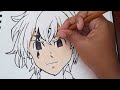 Drawing Meliodas From Seven Deadly Sins