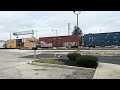 2 CSX Trains In Union City Indiana, October 17th 2023