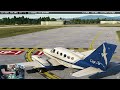Cape Air Virtual | FSW Cessna C414AW | KBTV - KMVL - KBTV | Flt. #9 | Live Vatsim - BVARTCC