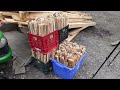 EASY MONEY in Flipping Firewood?$ One Man Show Can't Produce to Meet Sales!