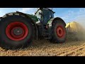 💚Straw pressing 2024 | Lisování slámy | 🚜Fendt 939 Vario & Krone BigPack 1290 XC | Agro Jesenice |4K