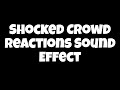 Shocked Crowd Reaction Sound Effect