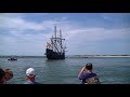 El Galeon Andalucia enters Ocean City MD inlet