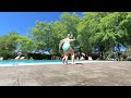 Insta 360 One R clone into the pool