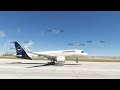 Landung in München (EDDM) auf der Runway 08R. MSFS 2020