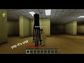 I played the backrooms in Minecraft!