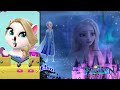 Top 10 Disney Princess | Disney | Princess | VS My Talking Angela 2 ❤️/ New GamePlay | Angela Gaming
