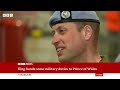 King Charles hands over military role to William | BBC News