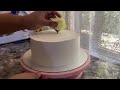 1 TIER SIMPLE WEDDING CAKE TUTORIALS by Kaye Zarate