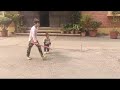 baby ko cricket khelna sikhaya latest video#latest video baby 🍼# Masti time