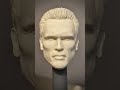 Arnold as Dutch from Predator. 1/6 by RoccoTheSculptor.com #art #artist #portrait