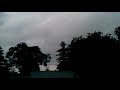 SEVERE THUNDERSTORM AND LIGHTNING STRIKES HD 720p