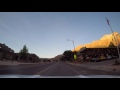 Driving Zion Canyon at Sunrise