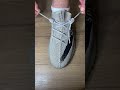 Yeezy 350 lace | how to lace up your sneaker | shoe lace tutorial #shorts #sneakers
