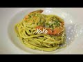 Pesto Shrimp Spaghetti - Cooked by Julie - Episode 56