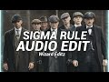 Sigma Rule - Dior [Audio edit]