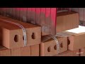 Korean Brick Making Process With German Technology. Automated Brick Factory In Korea