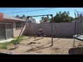 Kids invent creative way to swing on the swingset