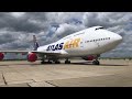 2 GIGANTIC BOEING 747-400s PARKED AT CVG