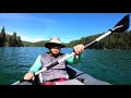 Honest Review of (under $100) inflatable Explorer K2 Kayak at beautiful Jenkinson Lake, California.