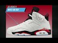 AIR JORDAN 6 WHITE FIRE RED 2025, AJ 4 SEAFOAM, JORDAN 4 WHITE THUNDER (WE HAVE A PROBLEM) + MORE