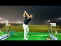 ASMR golf driving range session in South Korea 🇰🇷