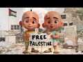 UPIN IPIN NYANYI LAGU PALESTINA ATUNA TUFULI | FREE PALESTINE