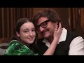 Pedro Pascal and Bella Ramsey being father & child for almost 3 minutes