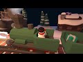 RIDING the CHRISTMAS TRAIN and the GOLDEN PRESENT! - Human Fall Flat Multiplayer Gameplay