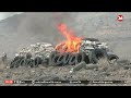 YEMEN | Las autoridades hutíes incineraron 40 toneladas de hachís y pastillas narcóticas
