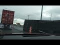 Super Trucker bites it on slick Interstate (accident aftermath)