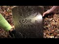 Huge Forgotten Cemetery Discovered In The Woods Of Georgia | Family Cemetery (Part 1)